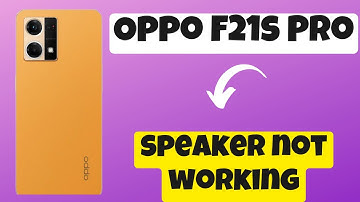 Oppo F21s Pro Speaker not working Problem Fixed