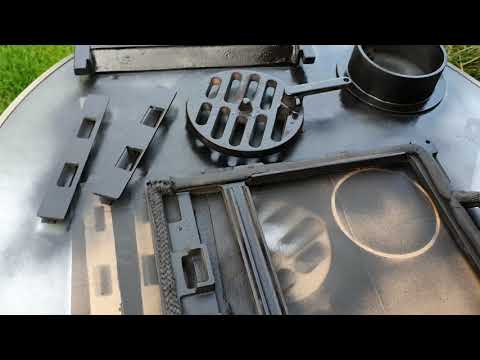 How To Restore A Wood Burning Stove - YouTube