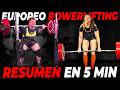 CAMPEONATO Europeo POWERLIFTING 2026 Mejores MOMENTOS + Récords