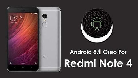 How to Update Android Oreo 8.1 in Redmi Note 4 (AOSP Pure Stock Rom)