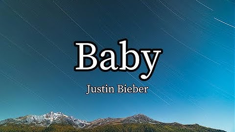 Justin Bieber - Baby ft. Ludacris (Lyrics) #baby #justinbieber #lyrics