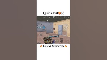 Quick 1v3🤯🙏 #bgmi #zeltrax #pubgmobile #pubg #shortfeed #scout #shorts #pubgm