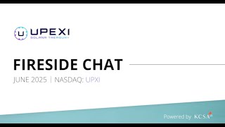 Upexi Fireside: June 26, 2025