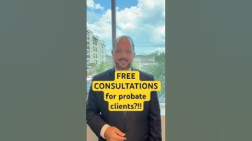 FREE CONSULTATIONS for Probate? Yes we do. #probate  #inheritance  #probateattorney #legaladvice