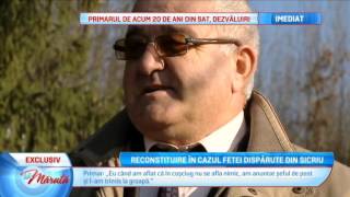 Reconstituire in cazul fetei disparute din sicriu