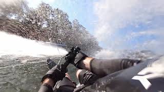 Slalom Waterski GoPro POV