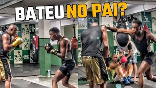 Anderson Silva e Seu filho Kalyl estão treinando boxe na Bahia!