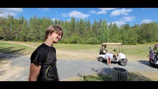 Golfing in Ignace
