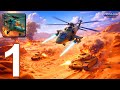 Desert War Gunship Battle Gameplay Walkthrough Part 