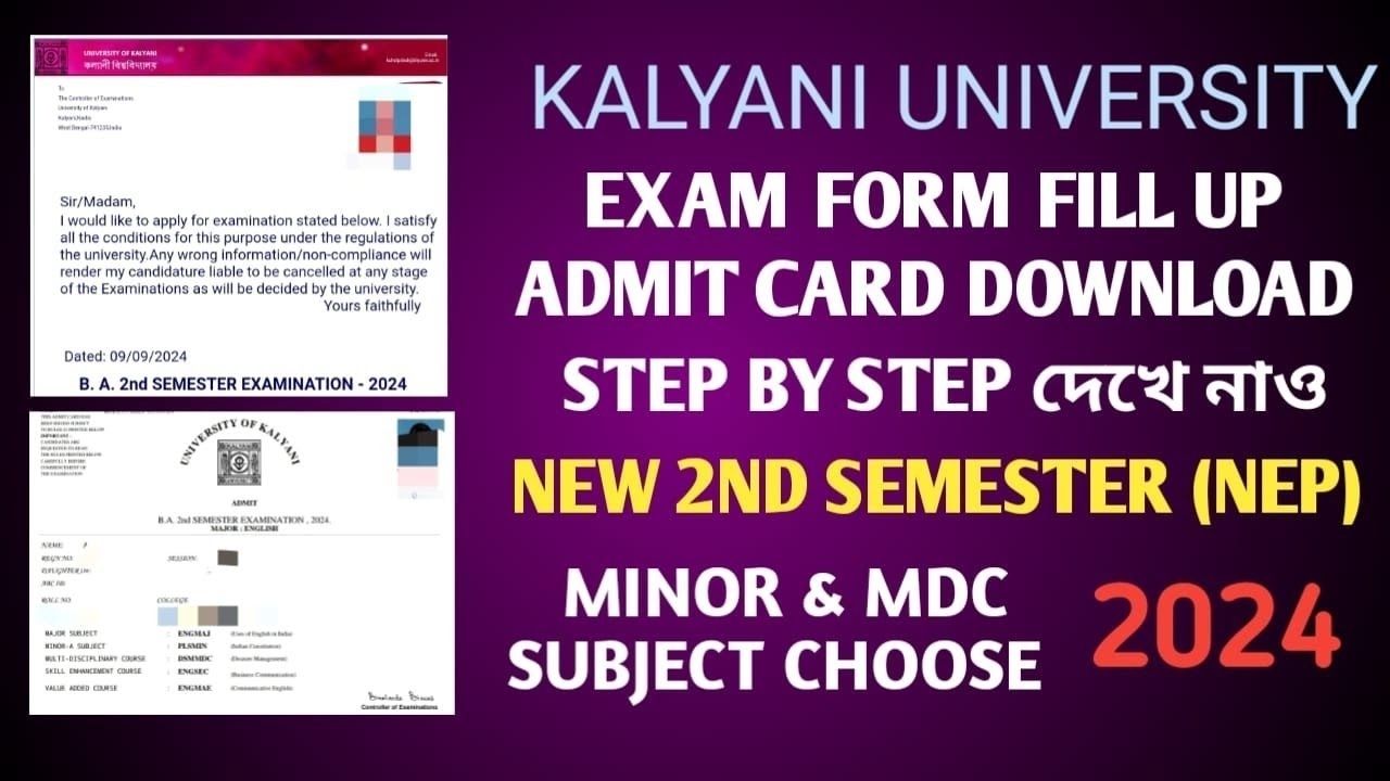 new-2nd-semester-exam-form-fill-up-admit-card-download-2024-minor