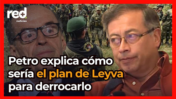 This is how they allegedly planned to overthrow Gustavo Petro: the president breaks his silence o...