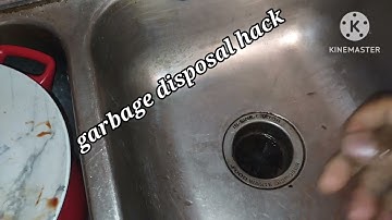 The Easiest way to get Anything out of a Garbage Disposal