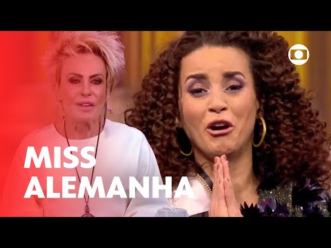 Domitila Barros é brasileira e ganhou o título de Miss Alemanha 2022 | Mais Você | TV Globo