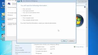 Windows 7 Join Domain
