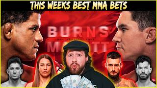This Weeks Best MMA Bets - UFC Winnipeg Betting Breakdown Burns vs Malott | Lock Of The Week