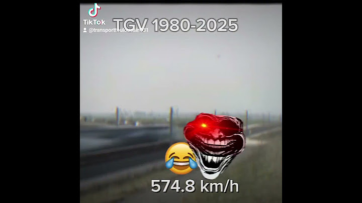 Le TGV, Roi de tout les trains sur rail 🗿 #sncf #train