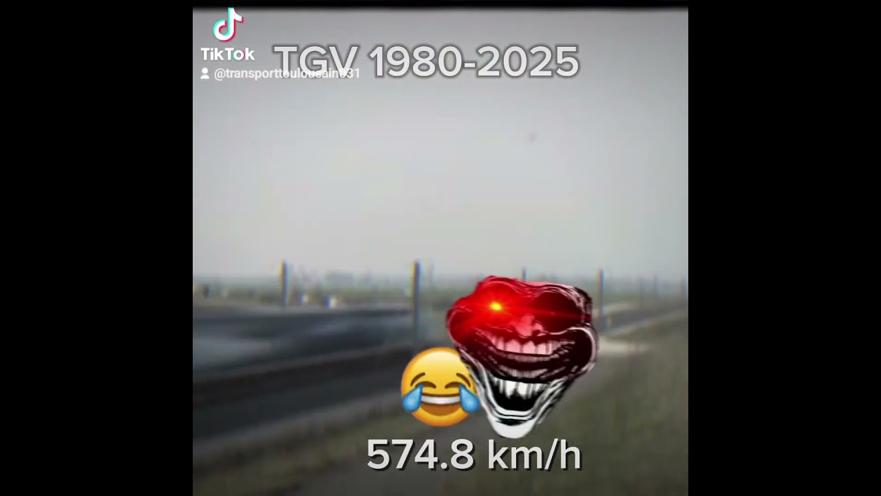 Le TGV, Roi de tout les trains sur rail 🗿 