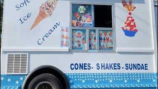 Soft serve ice cream truck lady is back!