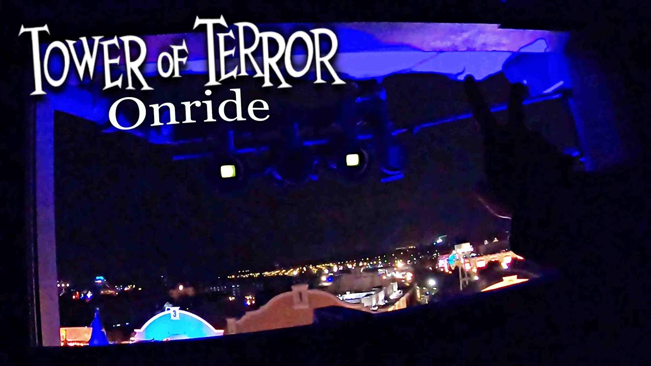 The Twilight Zone Tower of Terror (ONRIDE) Video Disneyland Paris 2021