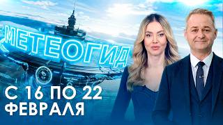 Погода на неделю 16–22 февраля 2026. Прогноз погоды. Беларусь | Метеогид screenshot 5