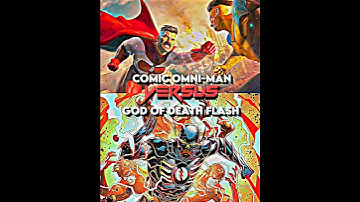 Omni-Man vs God of Death Flash #edit #shorts #dc #dccomics #flash #viral #vs #1v1 #superman #flash
