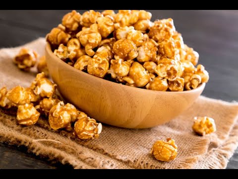 Попкорн с карамелью. Caramel  popcorn. How to make perfect caramel popcorn.