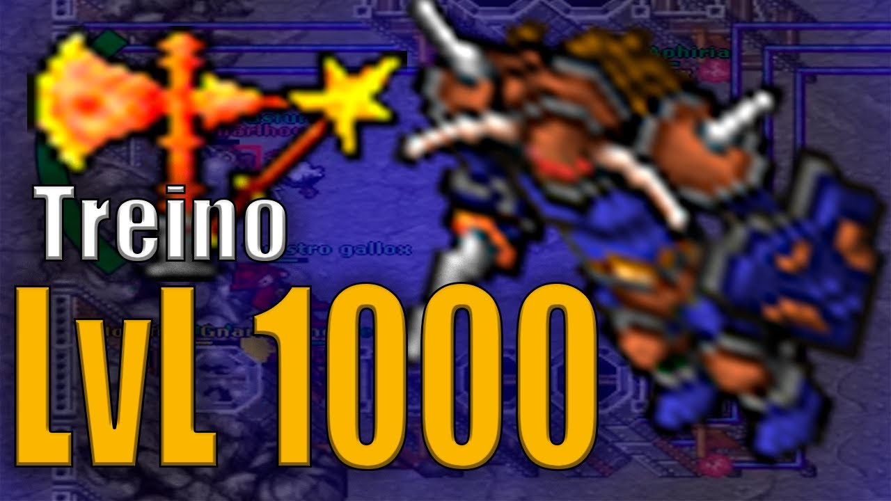 Treino para Level 1000! - Tibia - YouTube