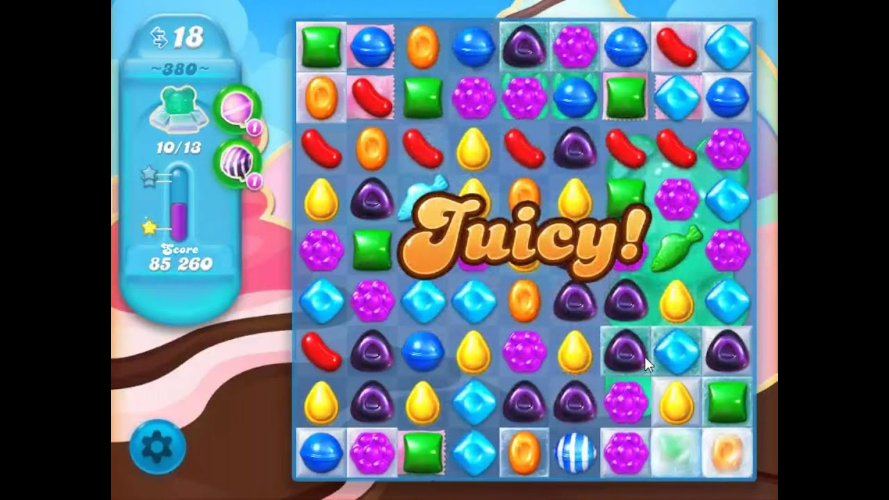 Candy Crush Soda Saga Level 380 Youtube