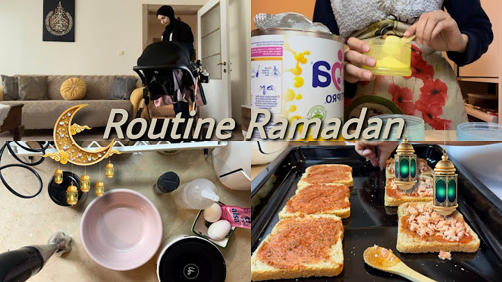 Routine Ramadan-اول يوم رمضان 🌙(روتين-طبخ-روينة دار )