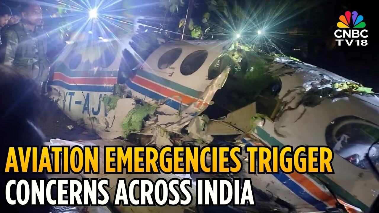 Chaos in the Skies: Emergency Alert in India | Pawan Hans Landing, J'khand Air Ambulance Crash| N18V