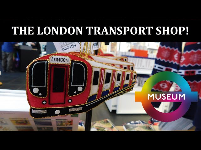 The London Transport Shop! (2025) *TFL MERCHANDISE* - YouTube