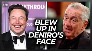 Robert De Niro Humiliated as Elon Musk Calmly Lists Simple Facts