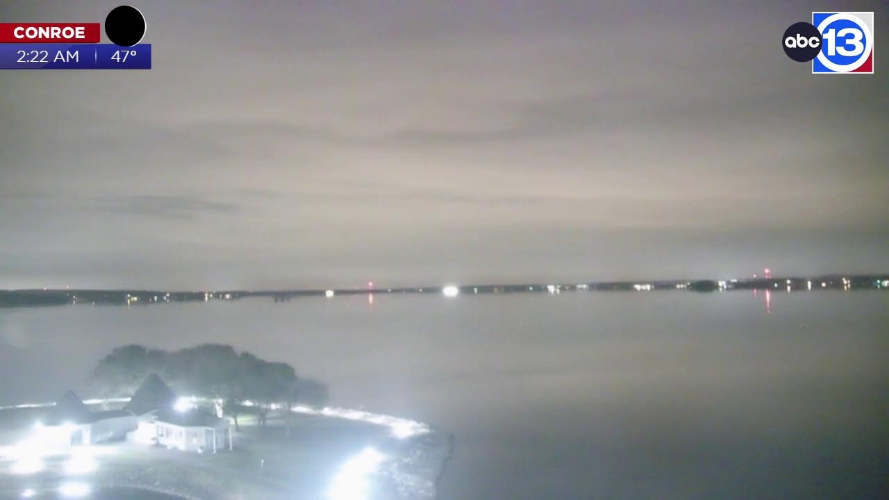 Lake Conroe Texas 24 7 Live City Camera Youtube