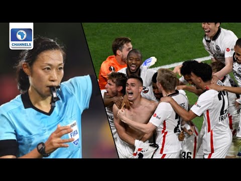 Download Reviewing Frankfurt Vs Rangers Final Match, Female Referees To Officiate In Qatar | Sports Tonight