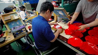 The process of making a sturdy silicone swimming cap. Amazing Korean silicone product factory