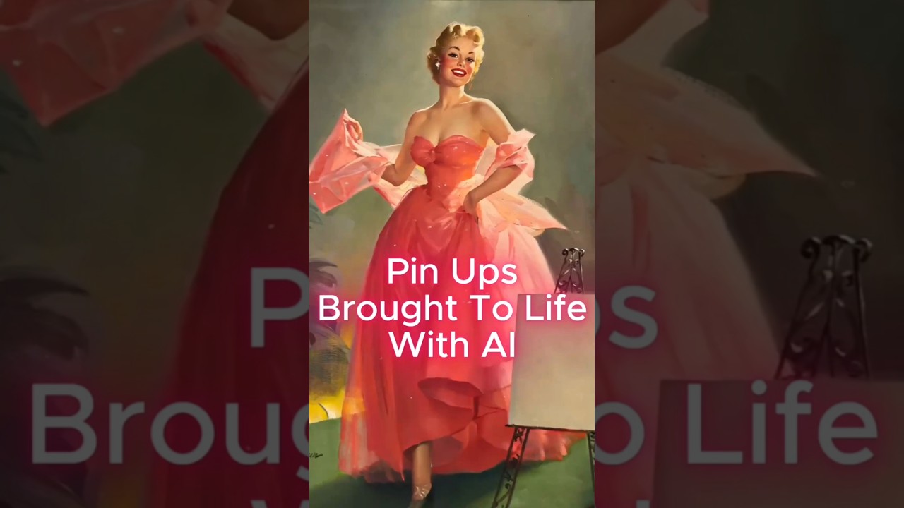Watch This Stunning Pink Cocktail Dress Come to Life With Magic!