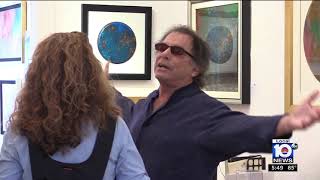 Legendary Grateful Dead drummer, Mickey Hart's Art on display at We...