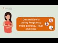 Dos and Don’ts during Pregnancy Time | Food, Exercise, Travel