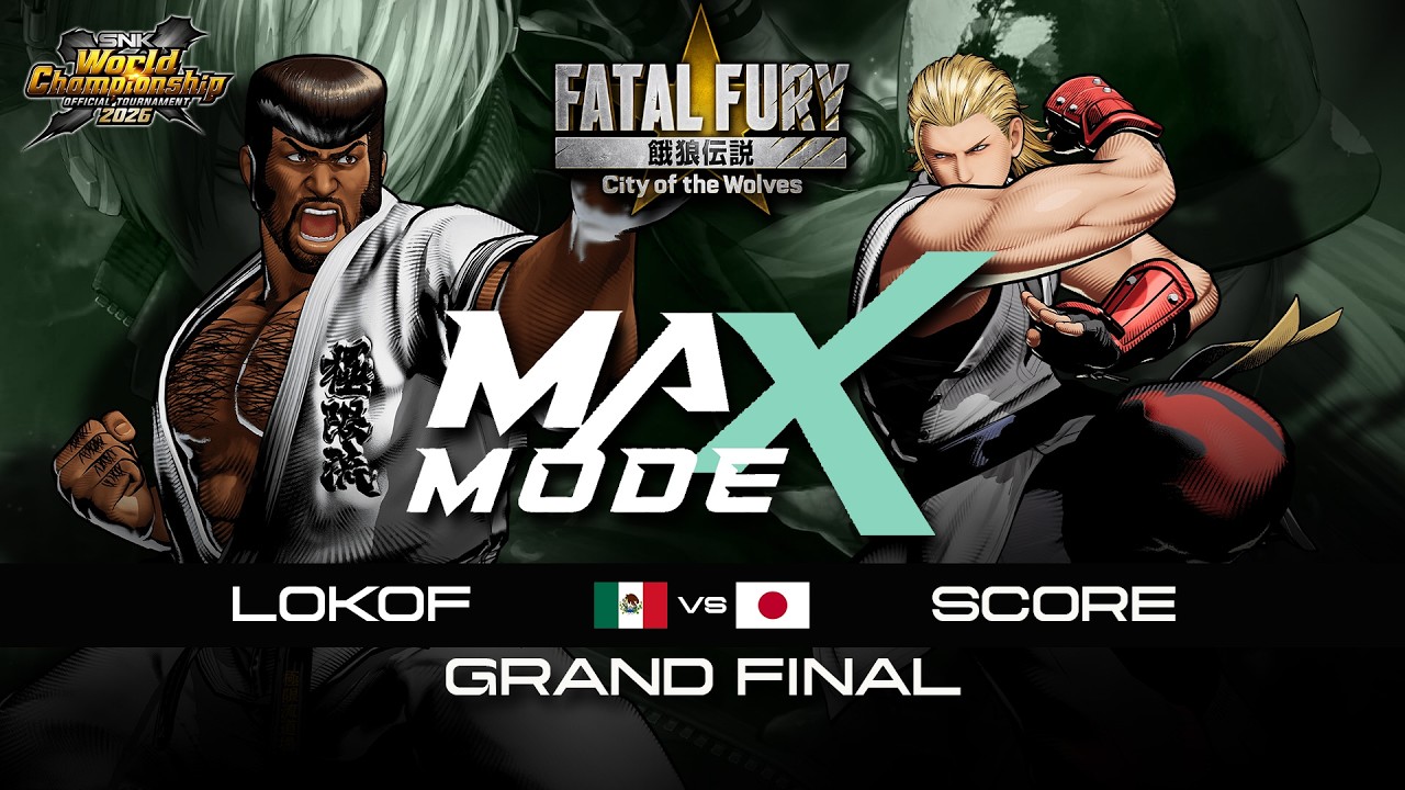 Fatal Fury: CotW 🇲🇽 LOKOF vs SCORE 🇯🇵 Grand Final | Max Mode 2026 #SWC2026 #FatalFury #CotW 