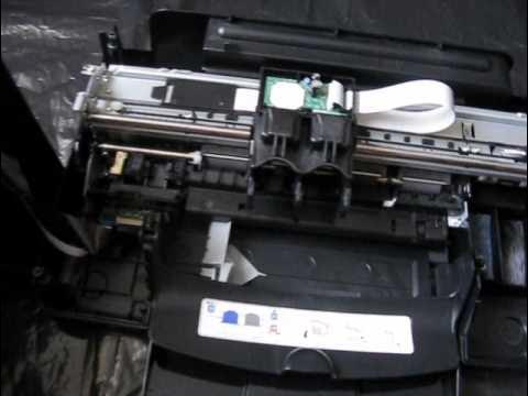 Как разобрать принтер hp