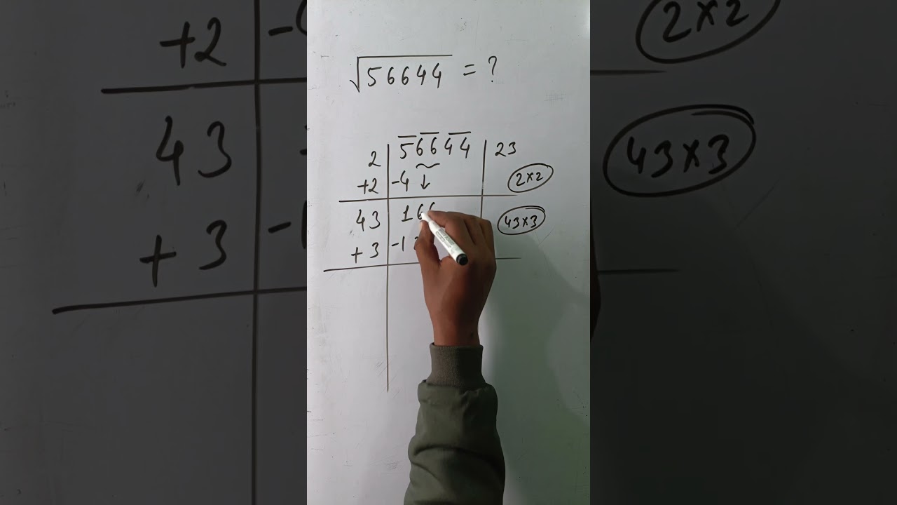 √2 √56644=? |56644 ka vargmul |Maths Shorts |Square root