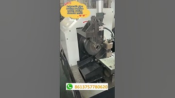 Automatic pipe cutting machine makes cutting chamfer easier