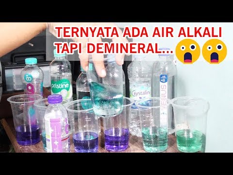 UJI KUALITAS 7 Merek AIR ALKALI TERKENAL