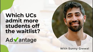 Which UCs admit more students off the waitlist?