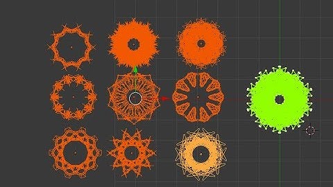 LIVENODING 773 / SV Alien Snowflakes Generator