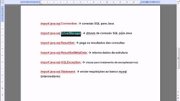 Aula Java 64 - Banco de Dados MySql com Java (Parte 5)