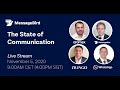 November 2020 State of Communication — Live Stream