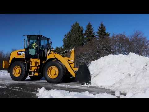 Cat® Snow Attachments at Work