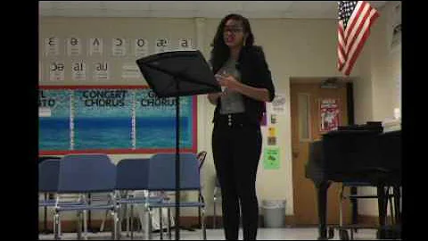 Danielle Freeman sings the aria "Lasciatemi Morire"