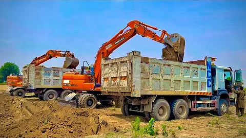 Roads built in Minutes! Watch the CAT D6R XL Bulldozer in action! Amazing process road construction 